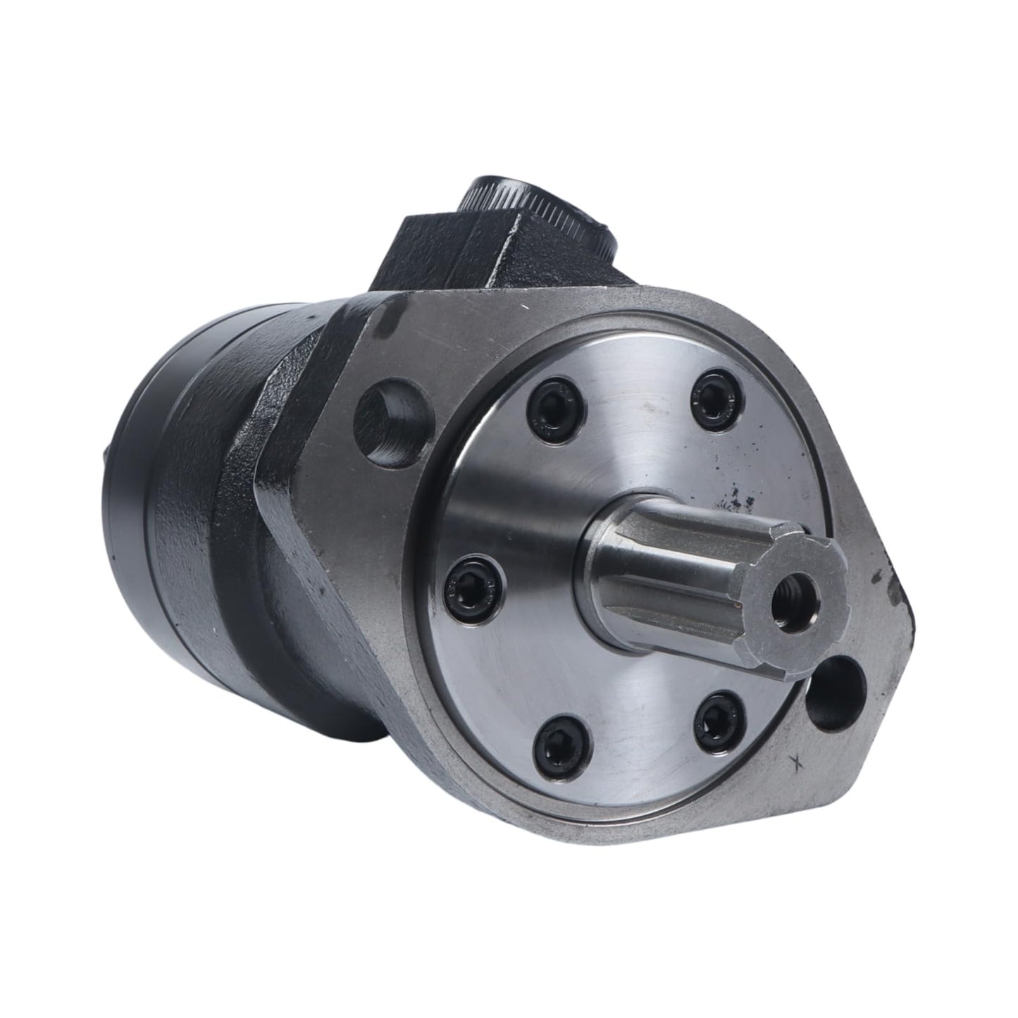 SINOCMP 158-1553-001 Hydraulic Motor, for Eaton Char-Lynn T Series 1pc Gerotor Motor, Replacement for Sweeper Auger Winch Log Splitter, 1553-001 Aftermarket Hydraulic Drive Motor