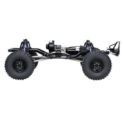 AMK 313mm Assembled RC Chassis with Wheels, Frame Kit for 1/10 RC Crawler SCX10 SCX10 II 90046 90047, Metal Chassis for DIY Upgrade