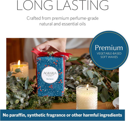 Blue Spruce Holiday Scented Candle, 7oz