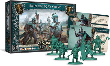A Song of Ice and Fire Tabletop Miniatures Iron Victory Crew Unit Box (Multilingual Edition) Strategy Game for Adults Ages 14+ 2+ Players 45-60 Minute Playtime Made by CMON
