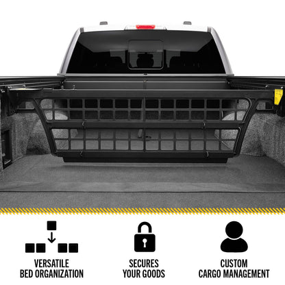 RealTruck Roll-N-Lock Cargo Manager Truck Bed Organizer | CM131 | Fits 2021 - 2025 Ford F-150 5' 7" Bed (67.1")