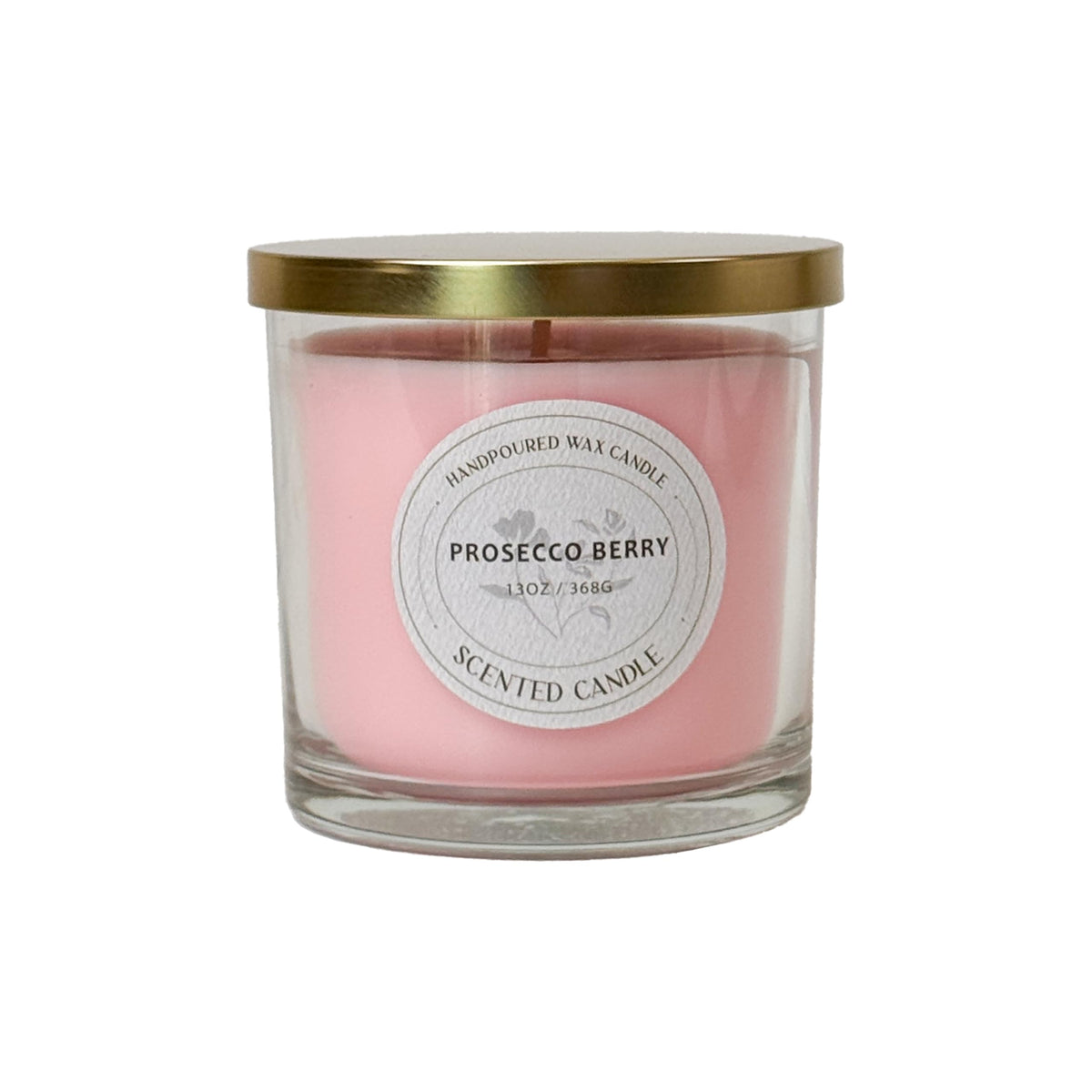Signature Scented Candle 13oz with Lid – CW Studio Color Sprayed Glass Jar, Clean Burn Soy & Paraffin Wax, Smokeless Long Burn, Home Decor & Gift Giving