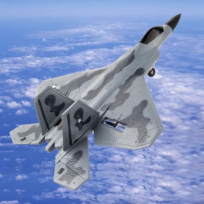 RC Plane Remote Comtrol Airplane RC 2CH Plane F-22 Remote Control Airplane Ready to Fly 2.4GHz Aircraft Easy to Fly RC Glider for Beginners