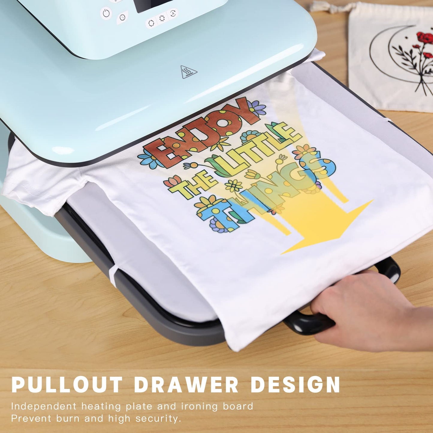 HTVRONT Auto Heat Press Machine for T Shirts - Heat Press 15x15 with Auto Release - Heats Up Fast & Heat Evenly, Professional Machines for HTV, Sublimation, Heat Transfer Projects