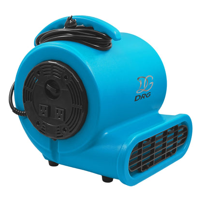 dreamdragon Air Mover Blower Fan 280W 1/2 HP Carpet Dryer Fan 2500 CFM Portable Floor Blower 3-Speed Settings Room Blower for Fast Drying, Cooling & Air Circulation