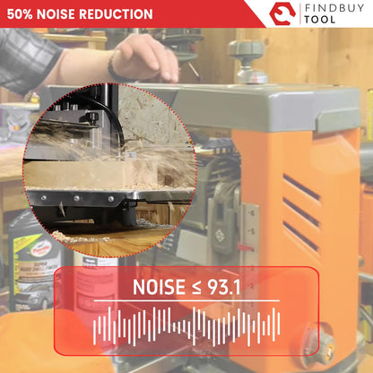 FINDBUYTOOL Helical Cutterhead for Ridgid R4331 13 Inch Thickness Planer – Smoother Finish, Reduced Noise, Minimal Tear-Out – Compatible with Hardwood and Softwood