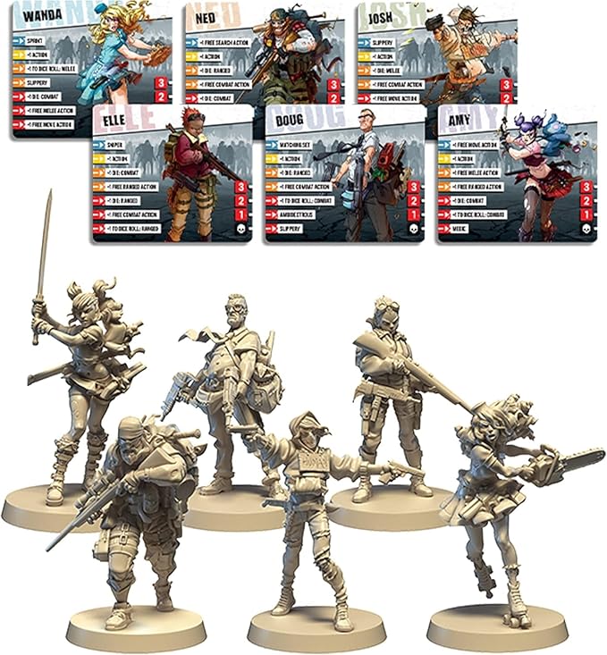 Zombicide 2nd Edition Strategy Board Game | Cooperative Game for Teens and Adults | Zombie Board Game | Ages 14+ | 1-6 Players | Avg. Playtime 1 Hour | Made by CMON