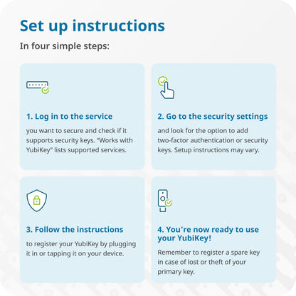 Yubico - YubiKey 5 Nano - Two-factor authentication (2FA) security key, connect via USB-A, compact size, FIDO certified - Protect your online accounts