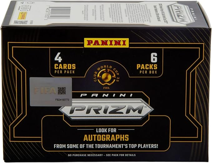 2025 Panini Prizm Club World Cup Soccer Blaster Box – FIFA Trading Cards – Includes Blaster-Exclusive Prizms Rookies &amp Inserts – Official Panini Retail Set