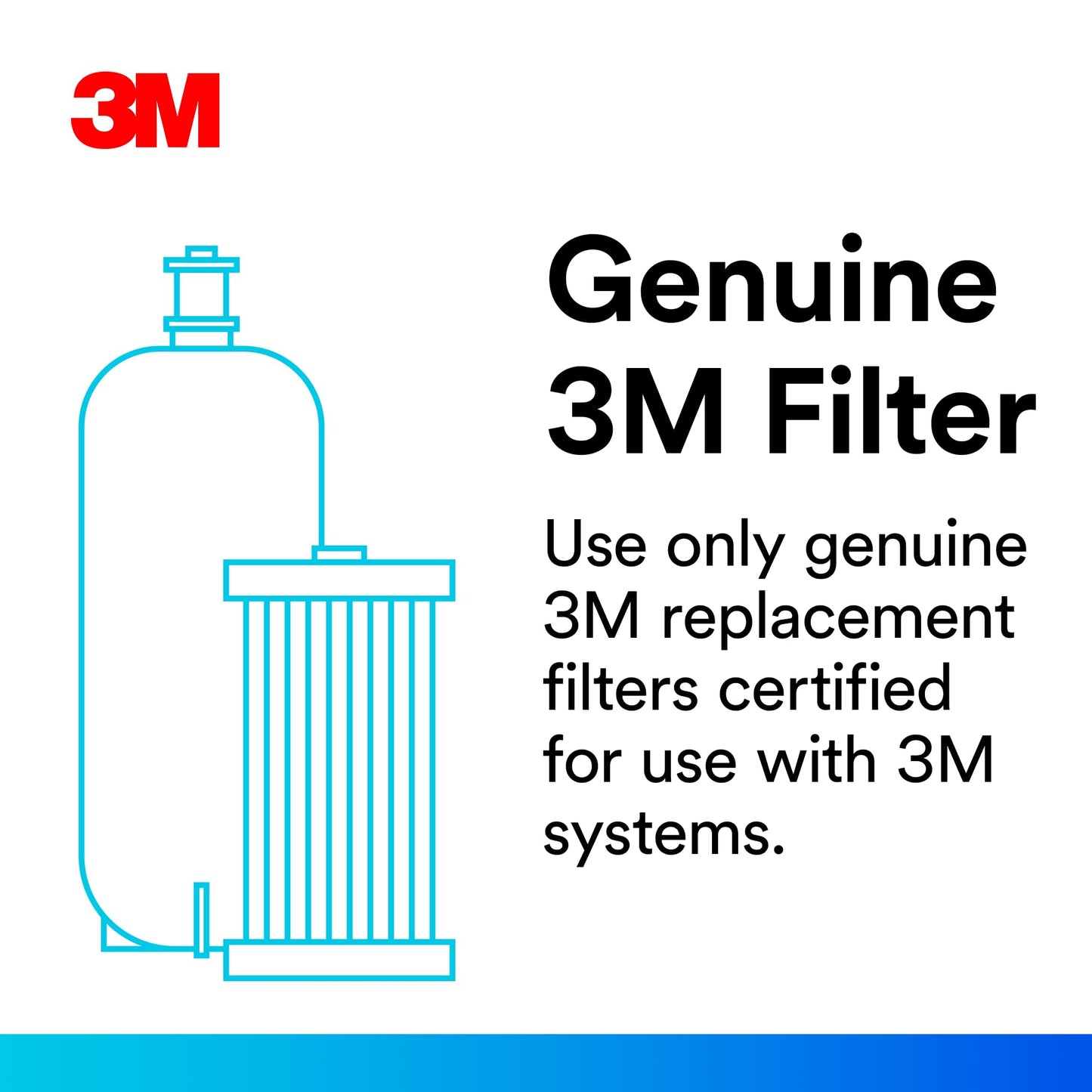 3M High Flow Series Replacement Cartridge HF40, 5613303