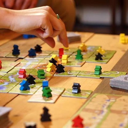 Asmodee Carcassonne Board Game - Classic Tile-Laying Strategy Game Family Fun Medieval Adventure for Kids &amp Adults Ages 7+ 2-5 Players 35 Minute Playtime