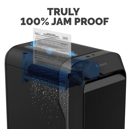 Fellowes Mfg Co. 5015401 Powershred LX22M 20 Manual Sheet Capacity Micro-Cut Shredder - Black