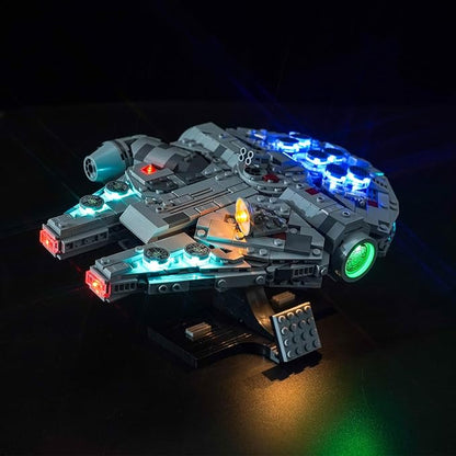 VONADO LED Light Kit Compatible with Lego Millennium Falcon 75375 - Creative Lighting Set Accessories