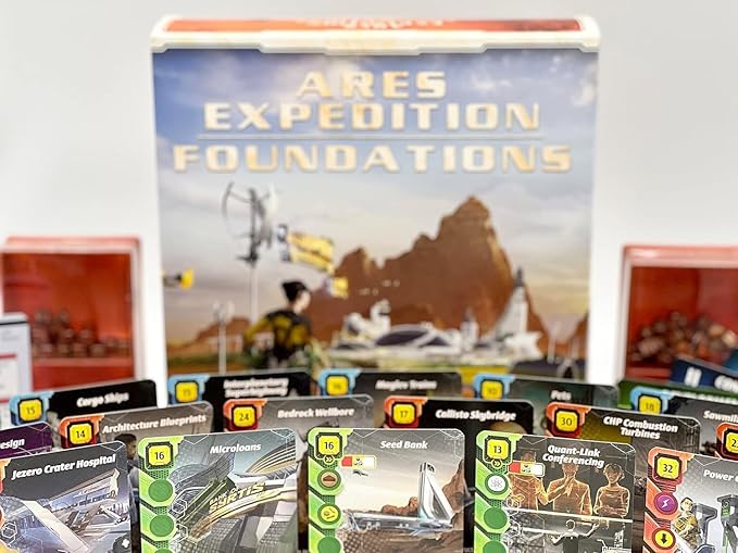 Terraforming Mars Ares Expedition: Foundations by Stronghold Games Strategy Expansion Board Game
