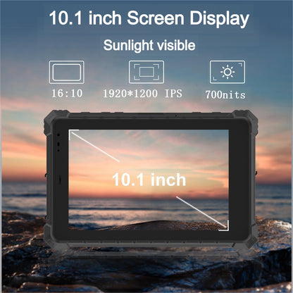 CENAVA W10Y Rugged Tablet,10.1 Inch Windows 11 Pro Industrial Tablet,8GB+128GB,Intel Core(TM) i5-10210Y,IP68 Waterproof,700nit Sunlight Readable,4G LTE GPS WiFi 6 Heavy Duty Outdoor Work PC