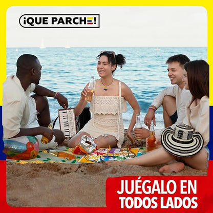 PARQUES MAGNÉTICO Colombiano para 2 a 6 Jugadores Colombian Parques Board Game Parcheesi Board Game Juegos De Mesa para Adultos Productos Colombianos Colombia