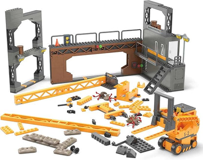 MEGA Halo Infinite Toys Building Set for Kids Floodgate Firefight with 634 Pieces 4 Poseable Micro Action Figures and Accessories Gift Ideas