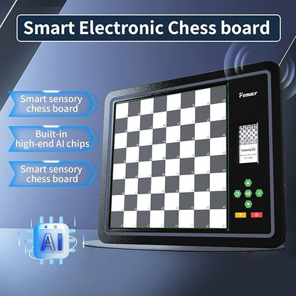 Electronic Chess Set Computer Chess Game Electronic Chess Set Game Chess Sets Games Lovers for Beginners Great Partner for Play and Practice