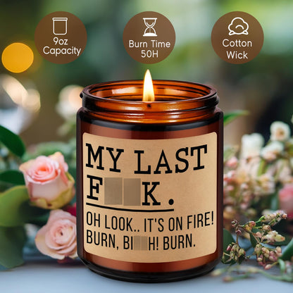 Fairy's Gift Candles, Cool Presents, Funny Relaxation Gifts for Women Men Mom Coworker Friend Boss - Cool Birthday Fun Presents for Her - Mothers Day, Sarcastic Office Relaxing Gifts for Women Nerd