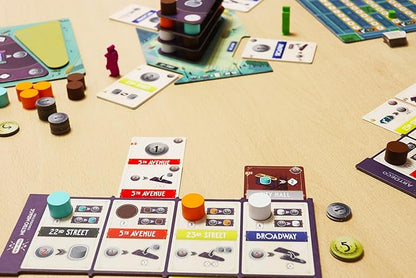 Flatiron Board Game - Build The Iconic New York Skyscraper! Architectural Strategy Game Fun Family Game for Kids &amp Adults Ages 12+ 1-2 Players 45 Minute Playtime Made by Ludonova