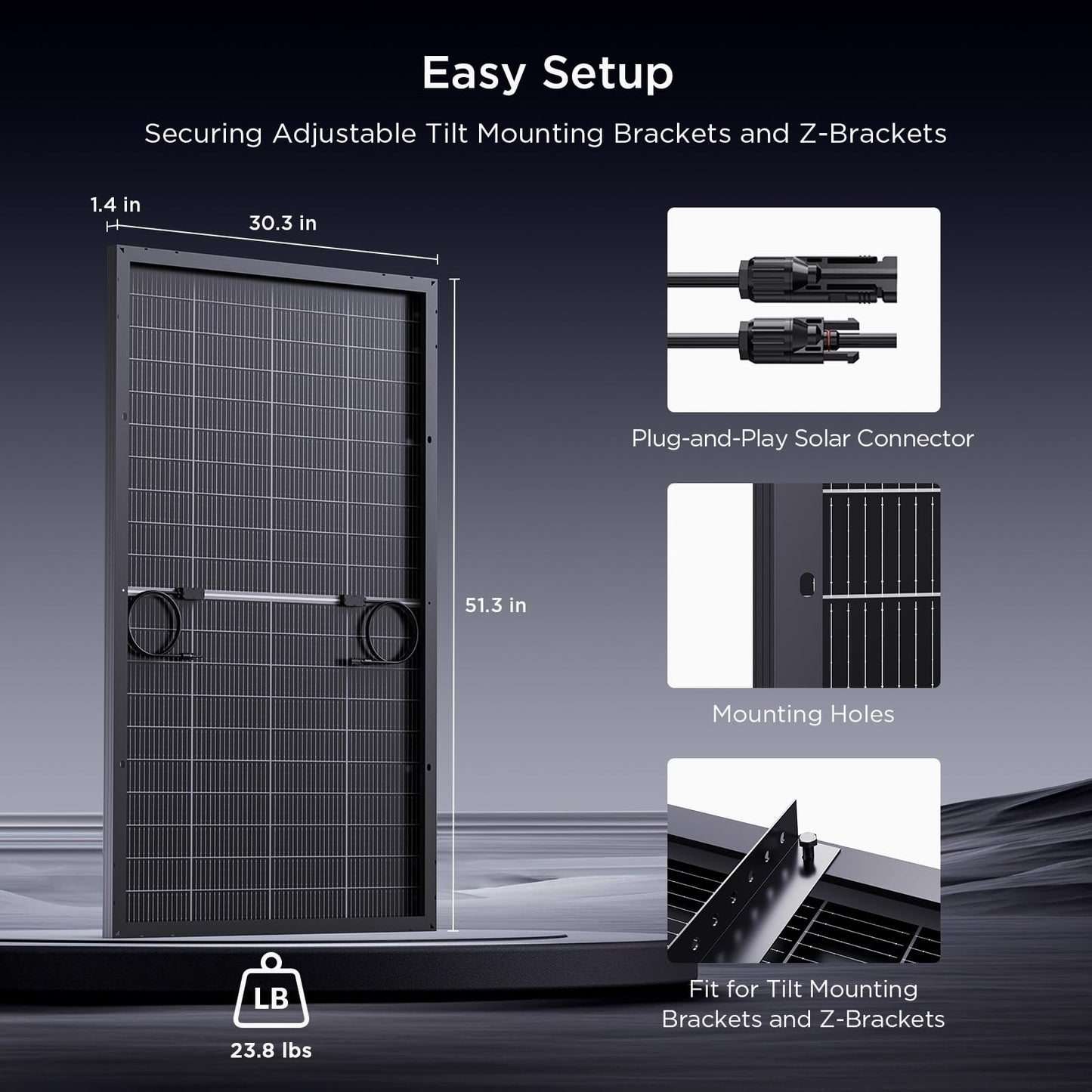 Callsun N-Type 16BB 200W Bifacial Solar Panel, 200 Watt Solar Panel for 12V Battery Systems, 25% High Efficiency, Dual-Module Parallel Anti-Shade Design, for RV Van Marine Home Rooftop Off-Grid