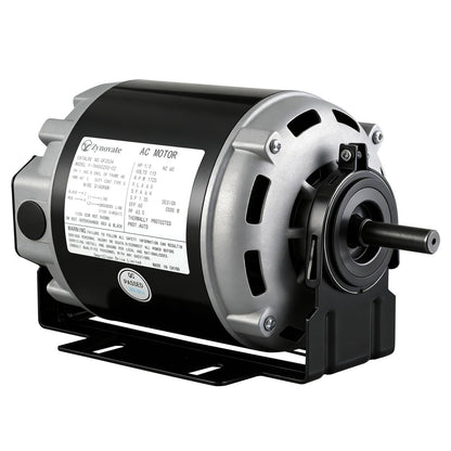 GF2034 Blower Motor, 1/3 HP 115V 60Hz 1725RPM 48 Frame, Belt Drive Compatible with Packard 45013, AO Smith/Century 316P169, Emerson 8100, GE BF-4706, Universal 805, Baldor RSP2442, Carrier HC41DE114