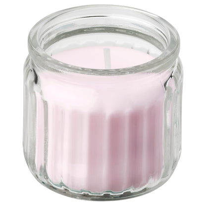 ProTuning LUGNARE Scented candle in glass, Jasmine/pink, 12 hr