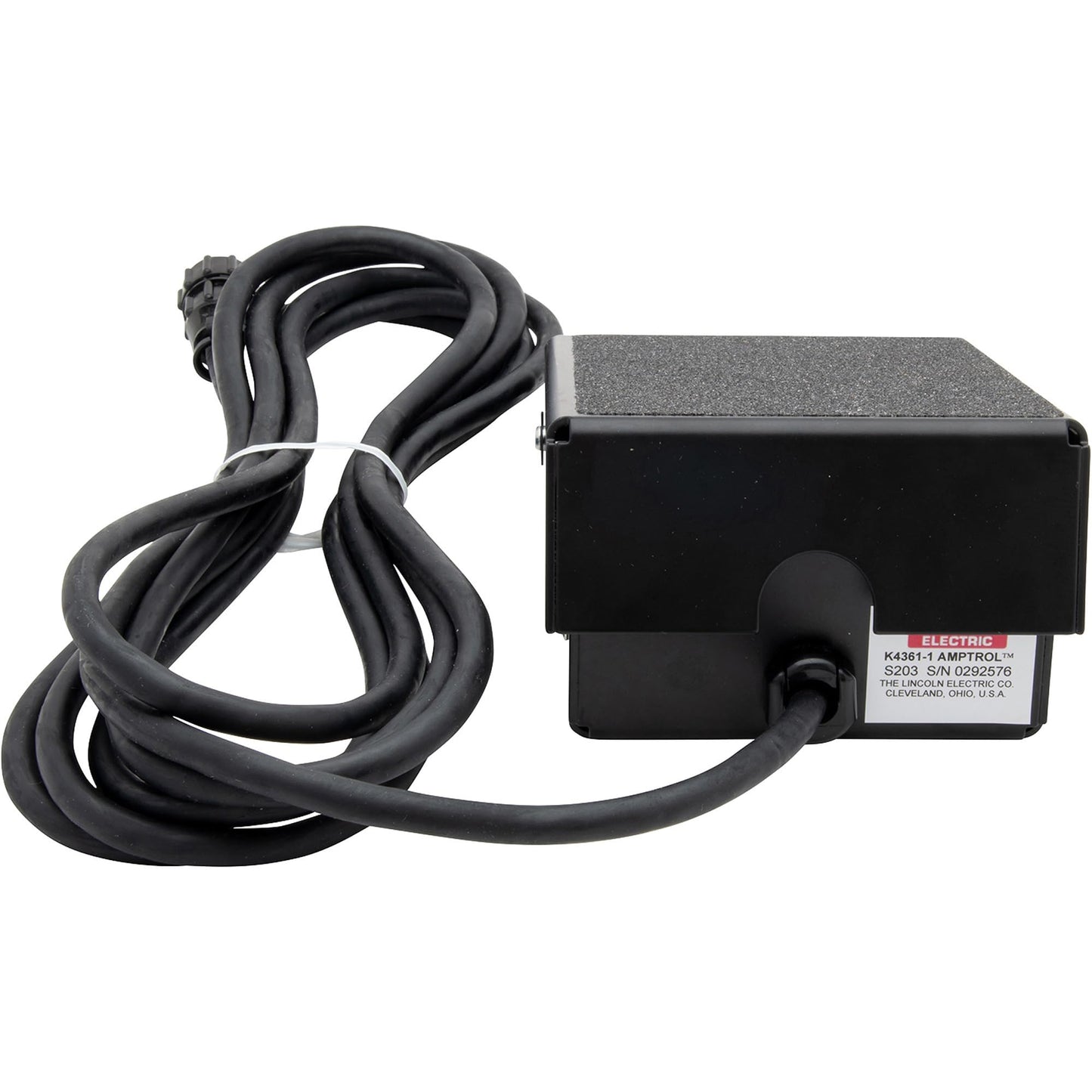 Lincoln Electric Foot Pedal for TIG Torch - 10ft.L Cable, Model Number K4361-1