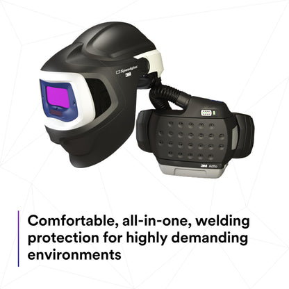 3M Adflo Powered Air Purifying Respirator HE System w 3M Speedglas Welding Helmet 9100 MP 37-1101-30iSW, 1 ea/Case