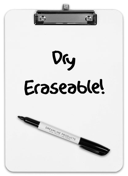 Dry Erase Clipboard (30pc Set) with White Board Markers | Small White Board Dry Erase Clipboards for Classroom, to Do List White Board Small Clip Boards - Class Pack, 30 Dry Erase Markers Included!