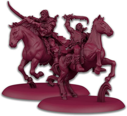 CMON A Song of Ice and Fire Tabletop Miniatures Dothraki Veterans Unit Box - Fearless Warriors of The Great Grass Sea Strategy Game for Adults Ages 14+ 2+ Players 45-60 Minute Playtime Made