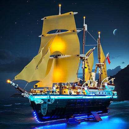 Upgraded Led Light Kit Compatible with Lego The Endurance Building Set Lights Decoration Compatible with Lego 10335 (Model Not Included)