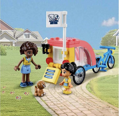 LEGO Friends 41738 Dog Rescue Bike Toy Blocks Present Rescue Animal Girls Ages 6 and Up