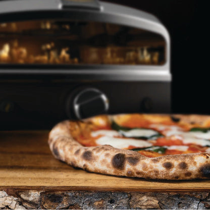 Halo Versa 16 Propane Gas Outdoor Pizza Oven with Rotating Cooking Stone | Portable Appliance for all Outdoor Kitchens With Cook and Serve Kit