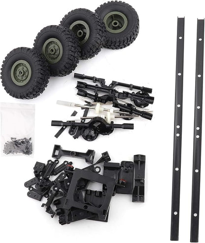 Oil Trailer Chassis for 1 16 RC Car WPL B24 B16 Simulation Toy B36 B36KIT Truck Parts DIY Accessoy B36KIT