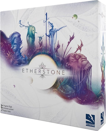 Etherstone Card Game - Evolving Strategy Game with Factions Dice Drafting and Unique Leaders Fun for Kids &amp Adults Ages 14+ 2-4 Players 40-80 Minute Playtime Made by Thundergryph Games