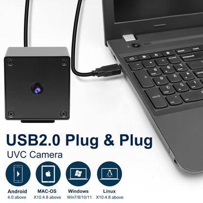SVPRO Autofocus USB Camera 48MP 8000x6000 High Definition UVC Plug & Play Industrial Camera for 3D Printer, Machine Vision