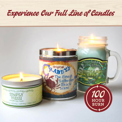 Our Own Candle Company, Fruity Hoops Scented Mason Jar Candle, 100 Hour Burn Time, 13 Ounces