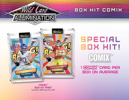 2023 Wild Card Alumination Special Rookie &amp Insert Edition Football Hobby Box 6 Encased Trading Cards Per Box
