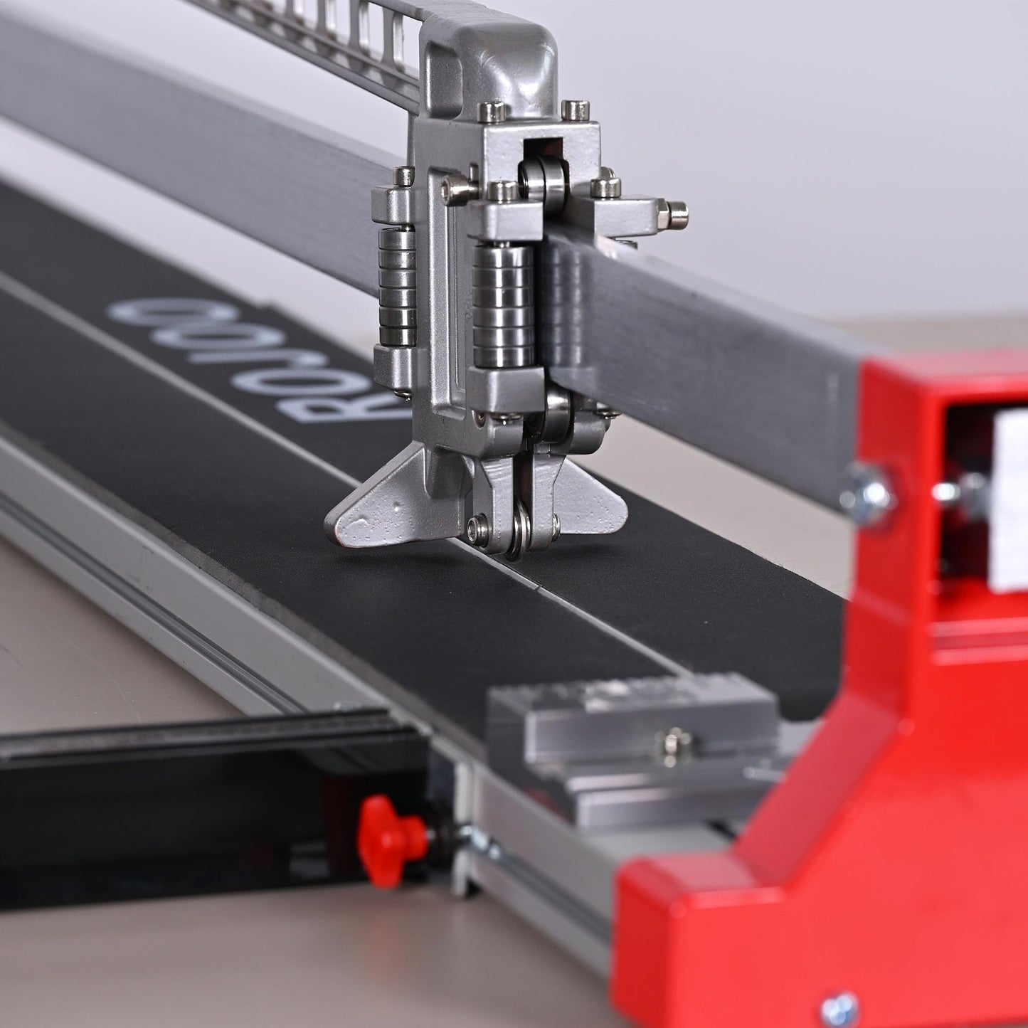 ROJOO 32/48 inch Manual Tile Cutting Machine Wide Aluminum Bottom Plate Single Slide Rail Adjustable Ceramic Porcelain Tile Cutter Heavy Duty (48inch/120cm)