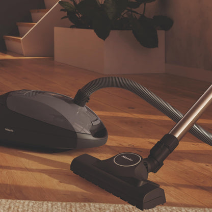 Miele Classic C1 Pure Suction Bagged Canister Vacuum, Graphite Grey - Portable, Household