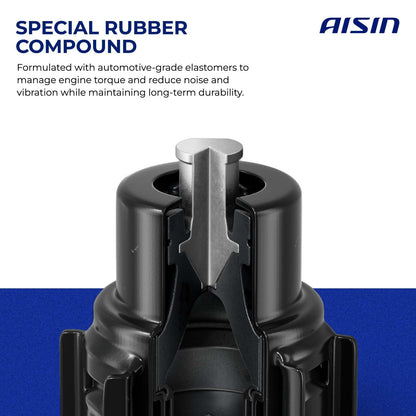 AISIN AFTERMARKET EMTFD-00267 Front Left Hydraulic Engine Motor Mount - Compatible with Ford Explorer 2020-2023 - L4 2.3L