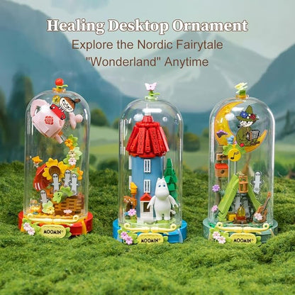PANTASY Little My's Afternoon Tea Building Block Set Tea Party Scene with Detailed Figures Creative Construction Toy for Adults Ideal Gift for Hobbyists and Collectors