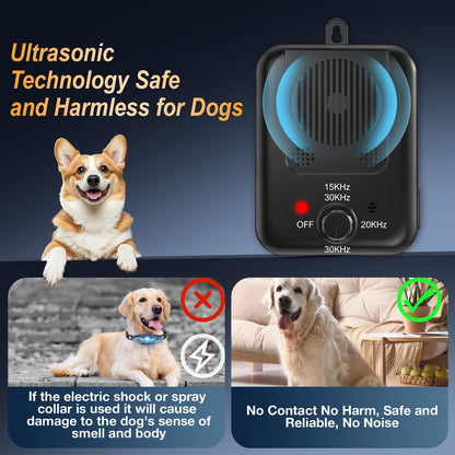 coprisin Anti Barking Devices, Auto Barking Control Devices with 3 Modes, Rechargeable Ultrasonic Dog Barking Deterrent Devices Bark Box, Effective Stop Barking Dog Devices for Indoor & Outdoor Use 9