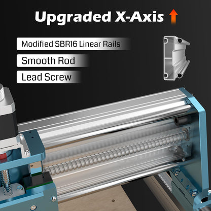 SainSmart Genmitsu 4040-PRO MAX CNC Router + Fractal Vise with 100° Adjustable Jaw for Irregular Shape, 120mm Clamping Range