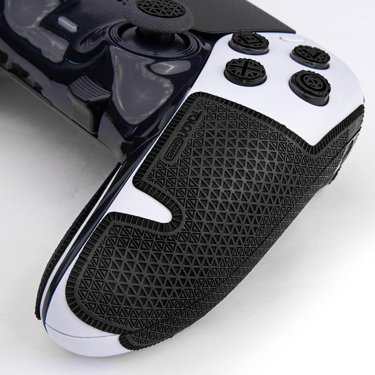 TALONGAMES Controller Grip Tapes Compatible with PS5 DualSense Edge, Ultra Version Anti Slip Tape, Sweat Absorbent, Skin kit, Compatible with PlayStation 5 Edge Grips, Buttons, Trigge, D-pad Black