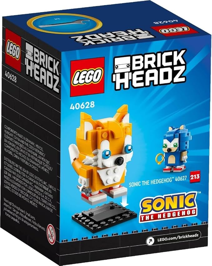 Lego BrickHeadz Miles Tails Prower - Sonic The Hedgehog™ (40628)