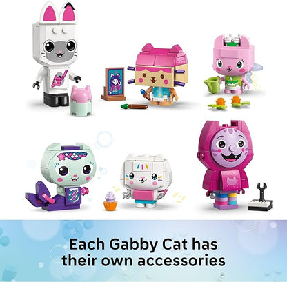 LEGO Gabby’s Dollhouse Gabby’s Brick-Built Cat Friends Building Toy for Girls &amp Boys - Pretend Play Set W/6 Animal Toy Figures for Kids Ages 6+ - Gift Idea for Birthdays - 11215