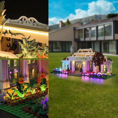 Vaodest LED Light for Lego 21353 Ideas Botanical Garden Building Blocks ModelDesign and Configuration Compatible with Model 21353(Led Light Only Not Building Block Kit)