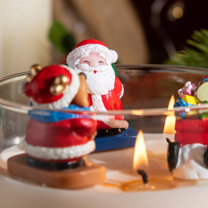 Christmas Vegetable Wax Candle Bowl